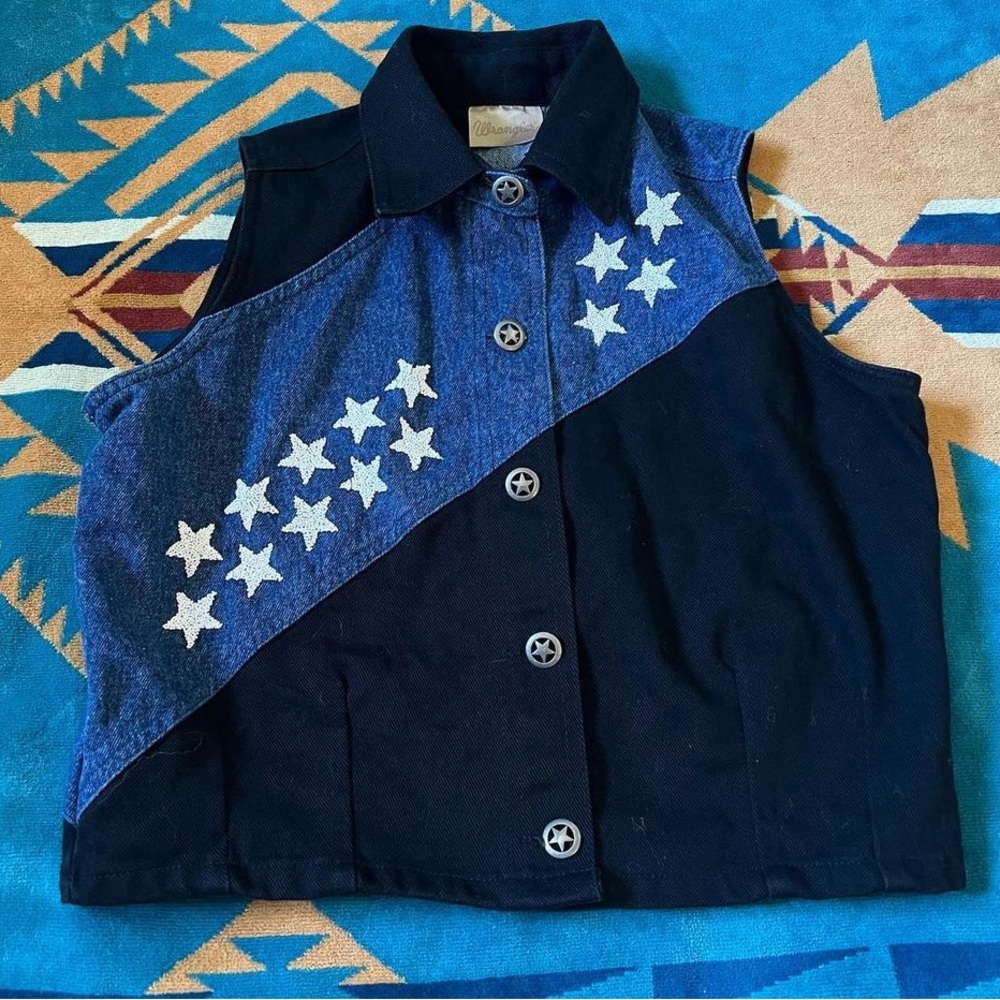 Vintage wrangler vest